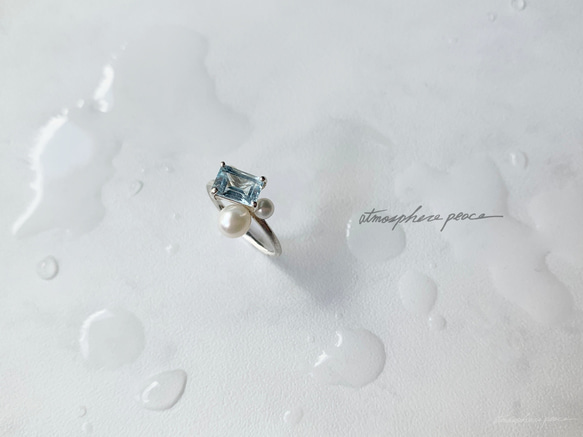 【SV925】Savon/Day (Blue Topaz): Ring 第3張的照片