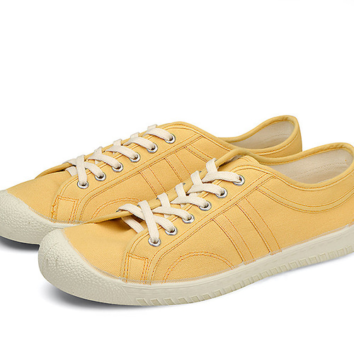 INN-STANT CANVAS SHOES #117 MUSTARD/MUSTARD(NATURAL SOLE
