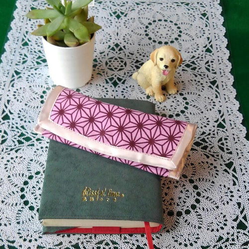 眼鏡ケース 北欧 サークルフラワー ピンク （裏地でレンズもフレームも  