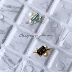 【Pt900】Savon/Day (Blue Topaz): Ring 第8張的照片