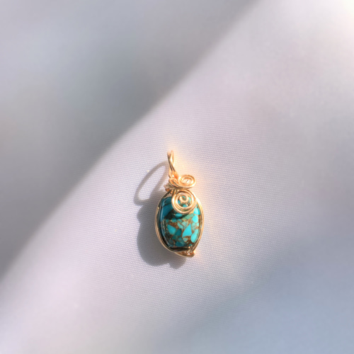 Coco Ange シリーズ】華やかなマトリックスターコイズ！邪の気から守り