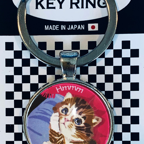 ベンガルキャット キーホルダー 猫 キーホルダー 猫 キーリング