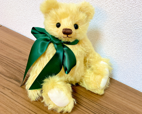 Nana Bee.♡ハンドメイド テディベア 24㎝ チョコレートブラウン Nana Bee.♡ハンドメイド テディベア 24㎝ チョコレートブラウン