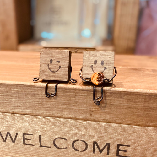 木のワイヤー雑貨 その他インテリア雑貨 LIL 通販 14032735｜Creema