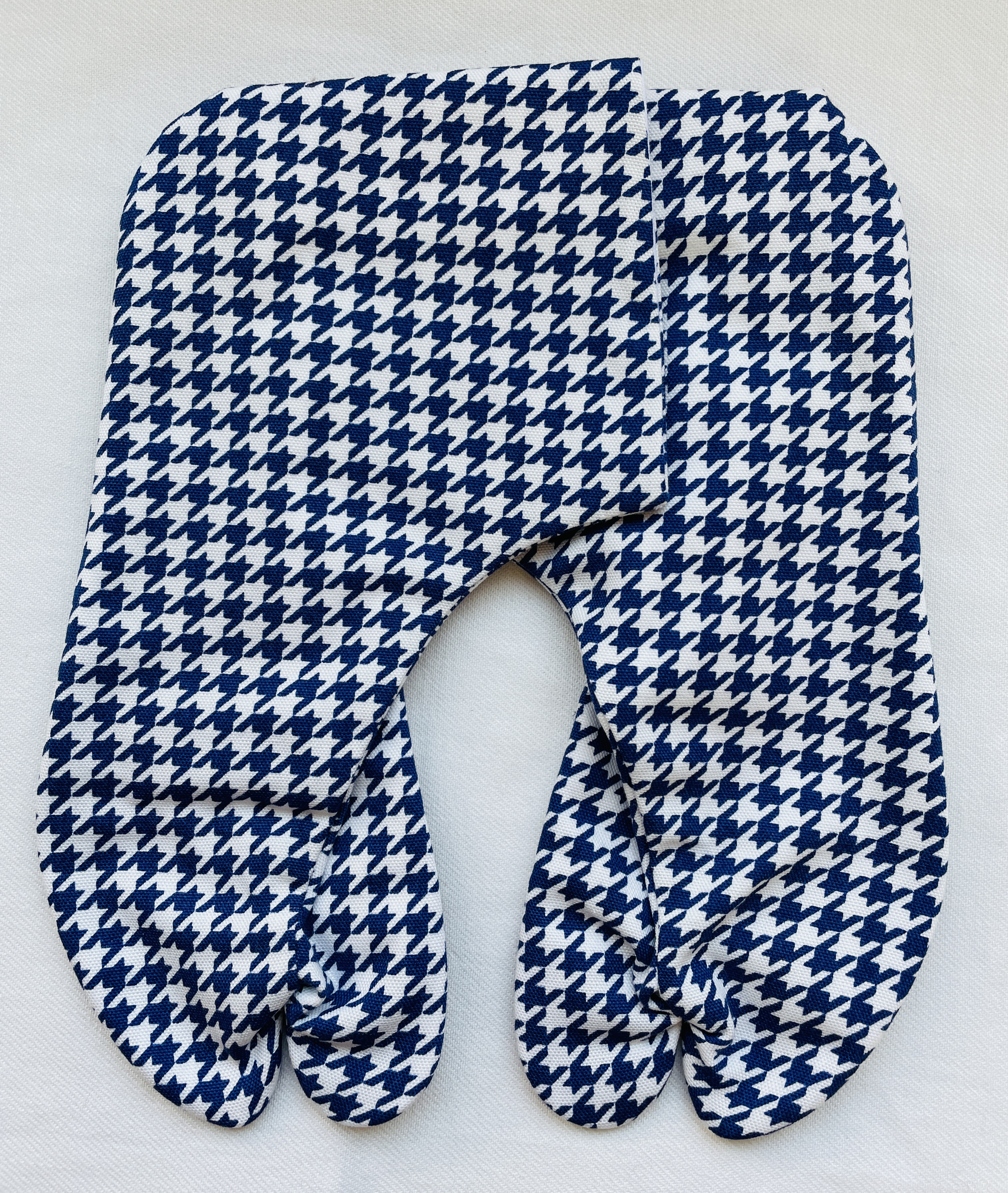 足袋　千鳥格子柄足袋　オールシーズン向けさらし裏地　綿ハンプ底面