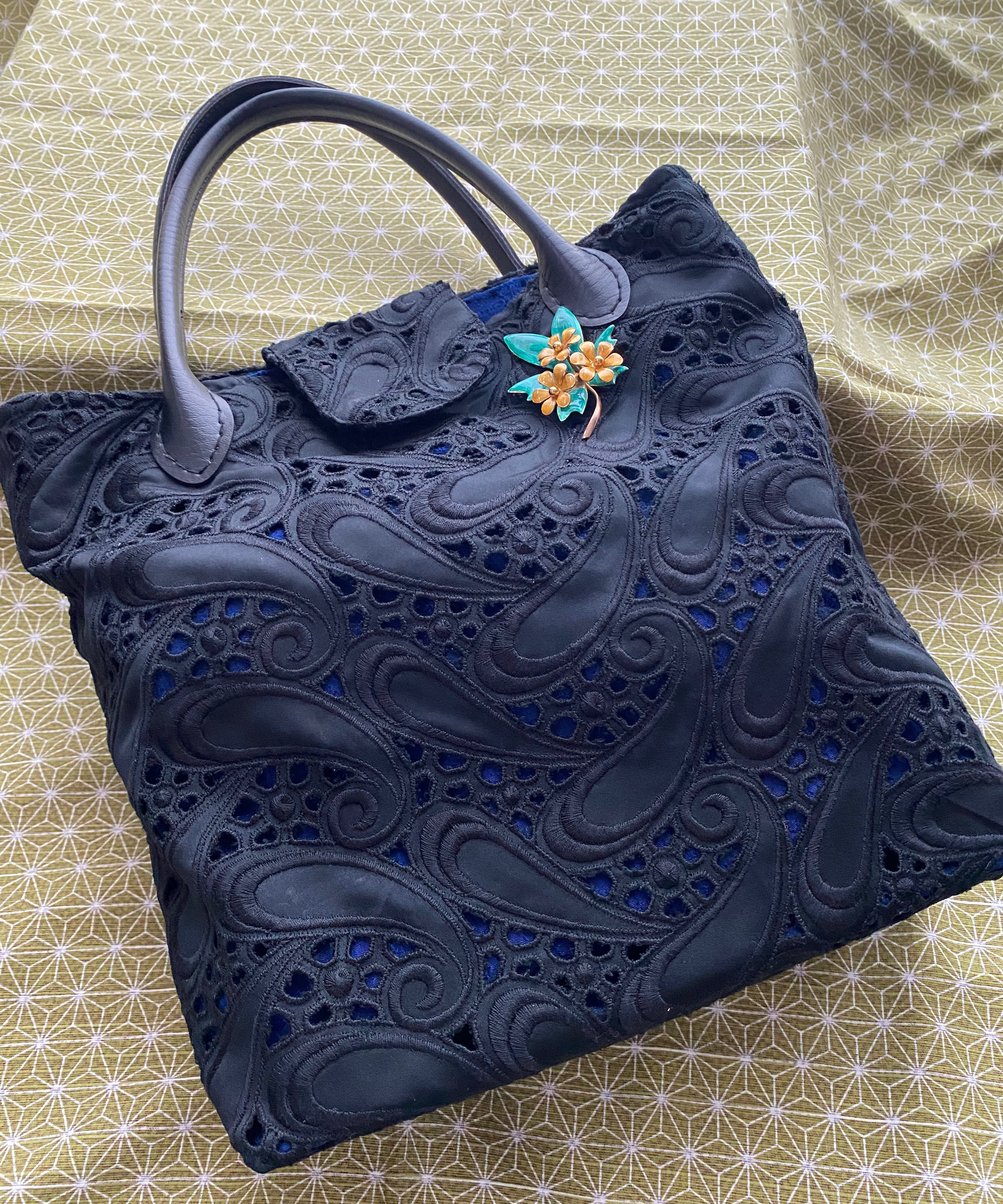 【洋服リメイク】ハンドバック