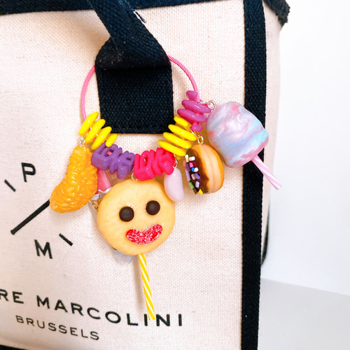 クッキーぼうやとおやつパーティー じゃらじゃらキーホルダー