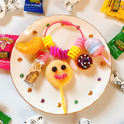 クッキーぼうやとおやつパーティー じゃらじゃらキーホルダー