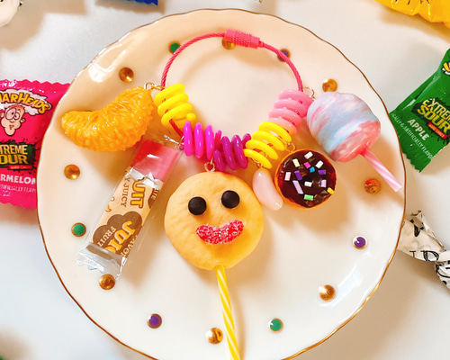 クッキーぼうやとおやつパーティー じゃらじゃらキーホルダー