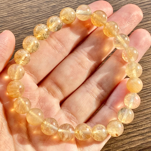 ゴールドウォーターメロン(約10mm玉/8mm玉/6mm玉/4mm玉)の天然石