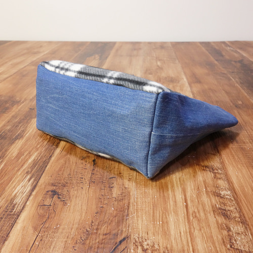 リメイクデニムトートバッグ ハンドメイド デニムトートバッグ