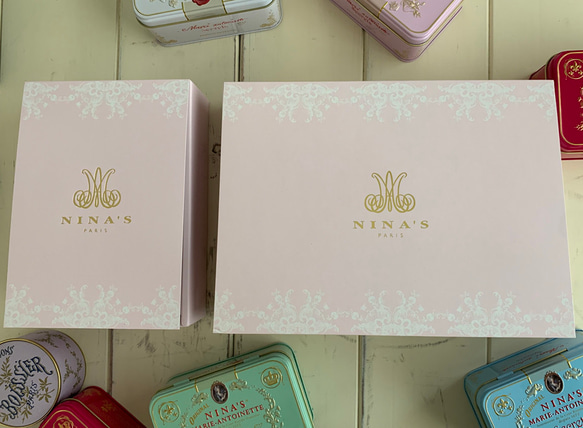 NINA’S Royal box for tea *Marie Antoinette tea box 10枚目の画像