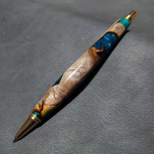 ウッドペンクラフト　紅燐　シャープペンシル　木軸　レア　希少品　限定品 ウッドペンクラフト 紅燐 シャープペンシル 木軸 レア 希少品