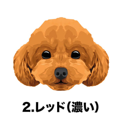 【 トイプードル 毛色7色 左下デザイン】スマホケース クリアソフトケース 犬 iPhone &Android 3枚目の画像