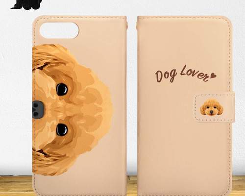 【@@@】トイプーiPhoneケース♡ iPhoneケース（トイ・プードル） | Crafty Moments
