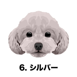 【 トイプードル 毛色7色 パターン 】スマホケース　クリアソフトケース　犬　うちの子　iPhone & Android 7枚目の画像