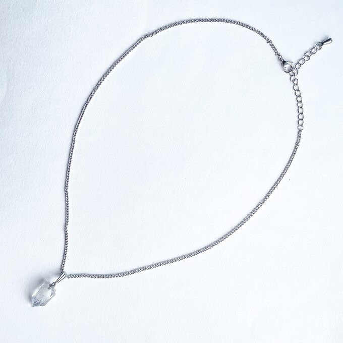 【ネックレス】海水晶標本【クラゲ】