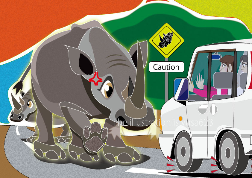 ユササファリパーク_6 クルマが来たぞ任せなサイ