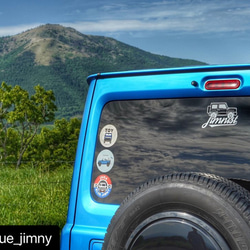 スズキジムニー jimny JB64 ／シエラ sierra JB74 JIMNIST カッティングステッカー　シート　 4枚目の画像