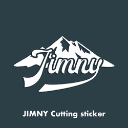 ジムニー jimny カッティングステッカー　シート　アウトドアデザイン　キャンプ　jb64 jb74 スズキ　新型 2枚目の画像