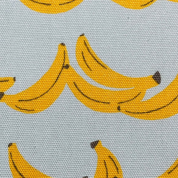 【新書】バナナのブックカバー（ライトグレー） 4枚目の画像