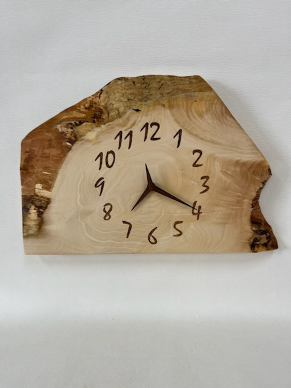 木の時計　掛時計   栃 木の時計掛時計 栃