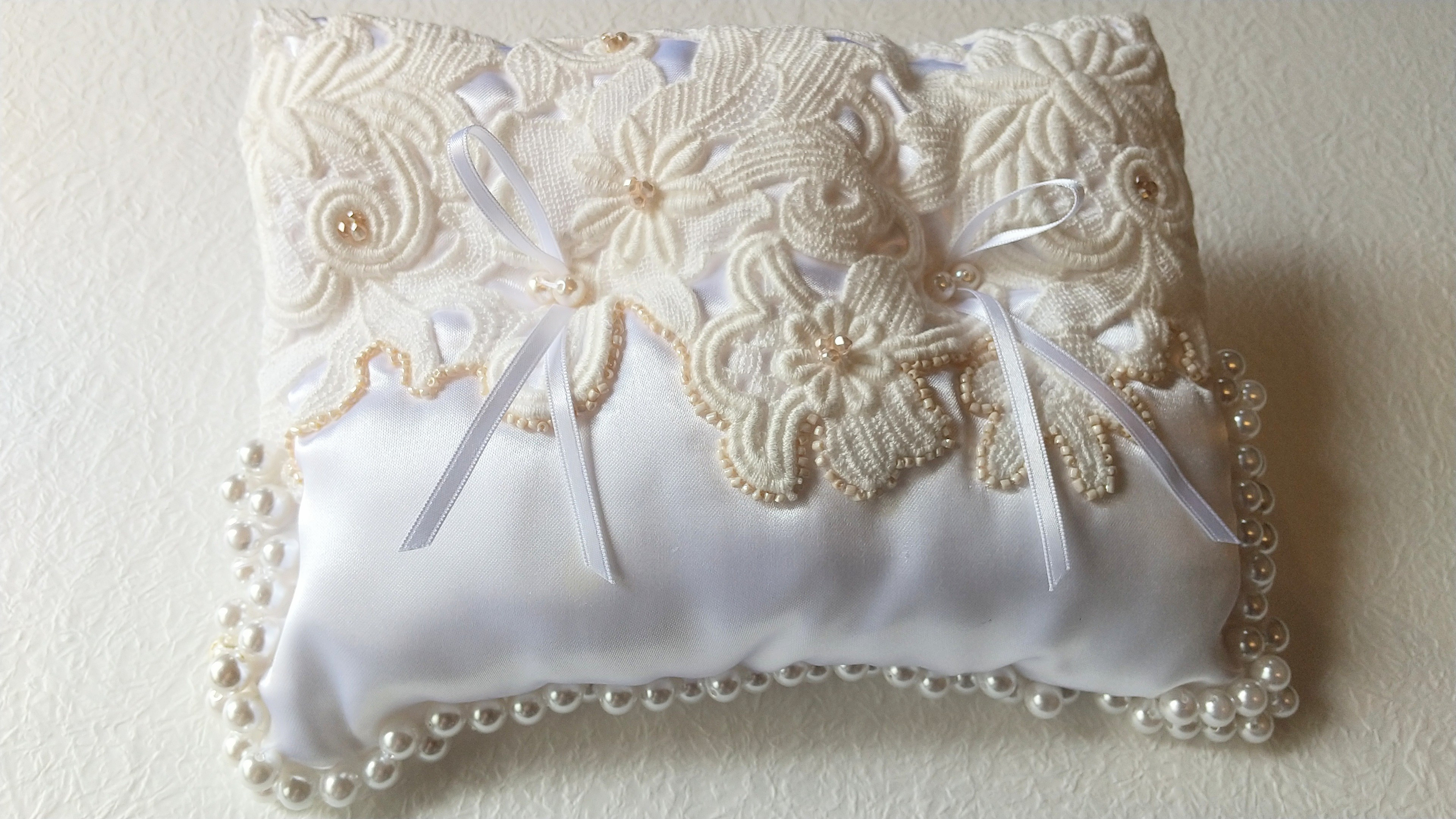 ウェディング リングピロー