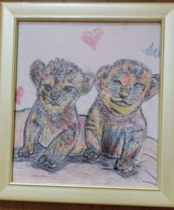 一番人気❗️今月ラス2❕️手作り額付き銅版画応用絵画　「きらめきニャンコ」 一番人気❗️今月ラス2❕️手作り額付き銅版画応用絵画 「きらめき