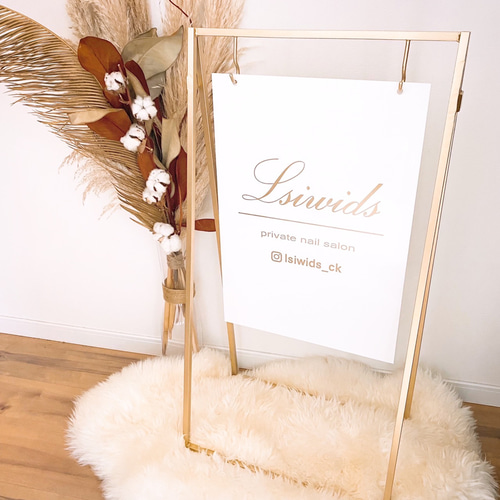 ☆アイアン看板②☆Bosendorfer Lakshimi ☆ イーゼル ☆アイアン看板②☆Bosendorfer Lakshimi☆ イーゼル 表札・ネーム