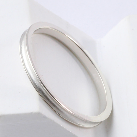 ペアリング マリッジリング 結婚指輪に 名入れ刻印無料 ギフトボックスプレゼント PT8035P 3枚目の画像