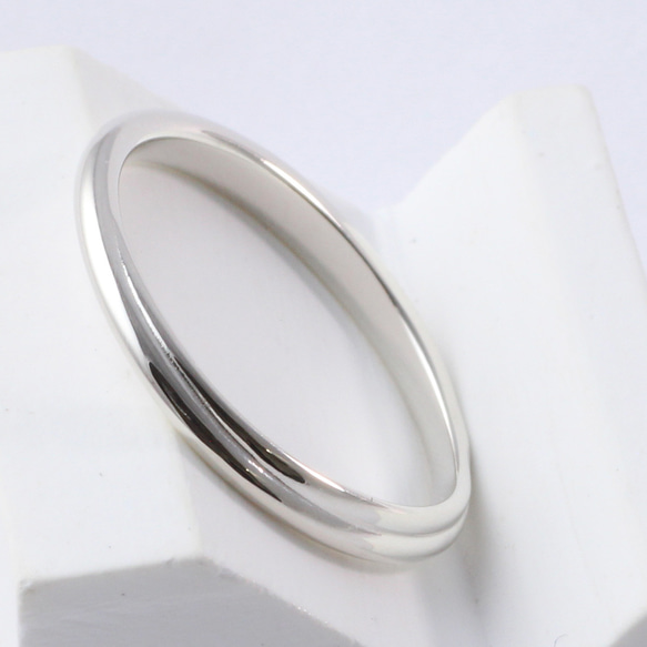 ねじりラインが美しいペアリング マリッジリング 結婚指輪に 名入れ刻印無料  PT8038P 3枚目の画像
