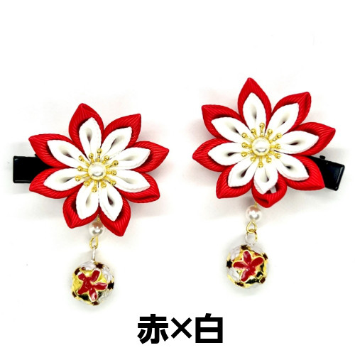 つまみ細工髪飾り cp-00001 花飾りかんざし 髪クリップ 和装 つまみ細工髪飾り cp-00001 花飾りかんざし 髪クリップ 和装