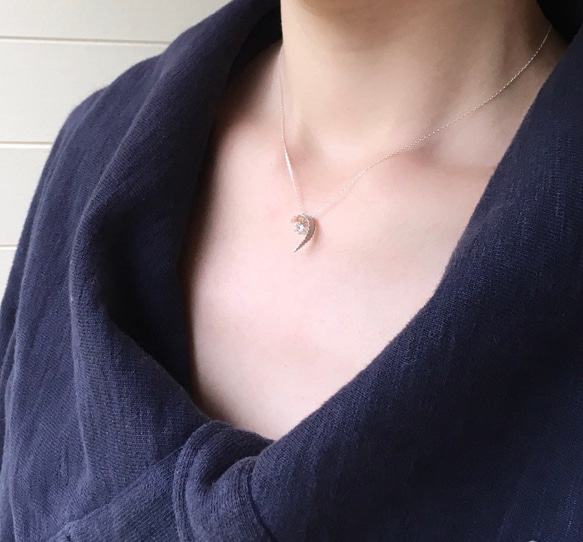 シダ  ーpteridophyteー（ネックレス） 3枚目の画像