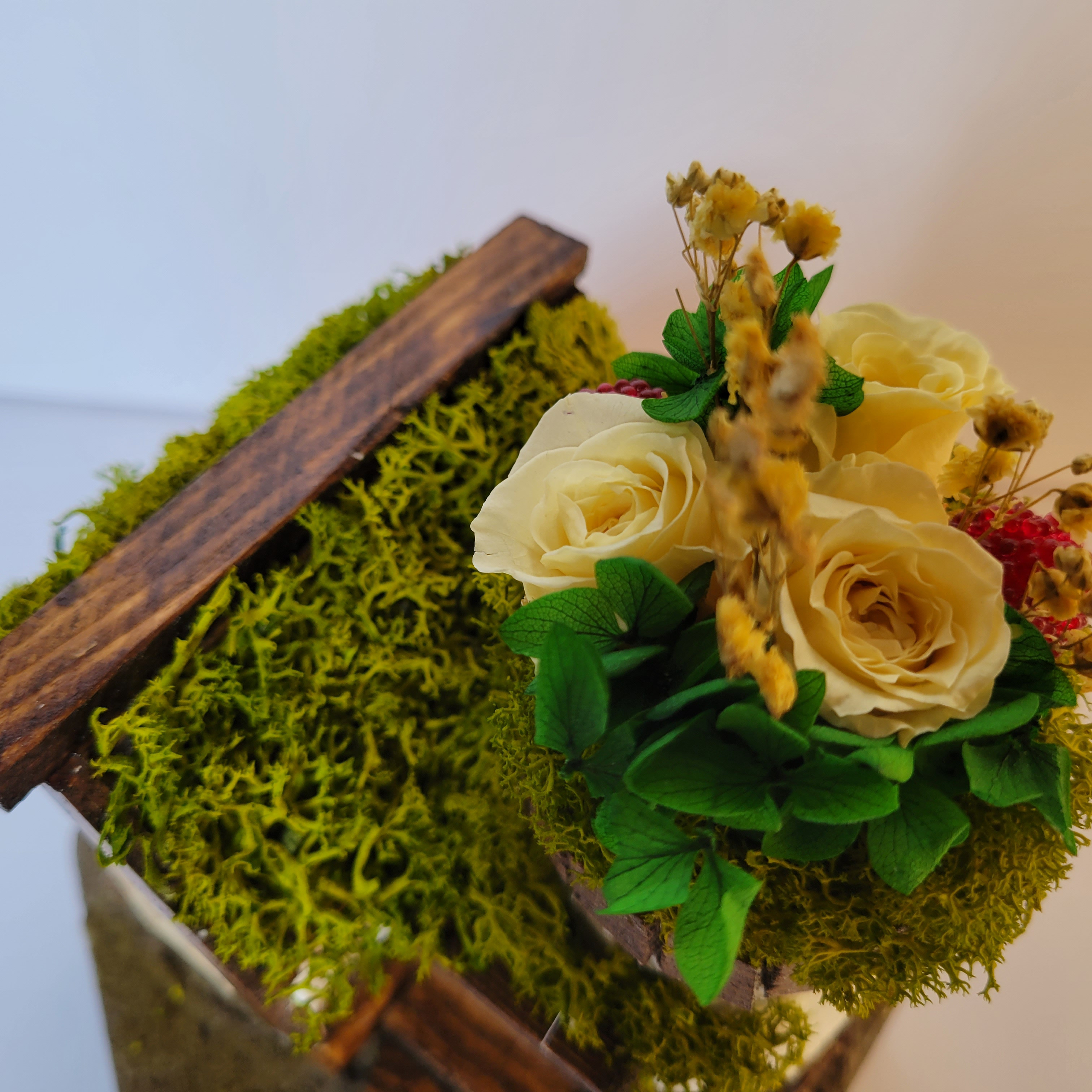 フラワークエストシリーズ【花の家2】インテリアフラワーハウス　ミニチュアハウス