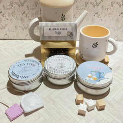 ☆おままごと☆ 紅茶・コーヒー・砂糖 おもちゃ・人形 Mana