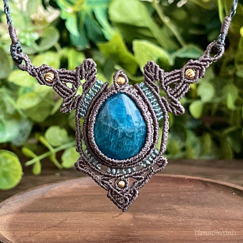 きりん様専用 アマゾナイト・アパタイト・ムーンストーンのマクラメ