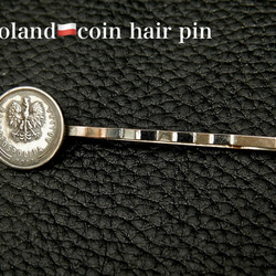 ＃PCB16　Poland Coin Hair Pin 2枚目の画像