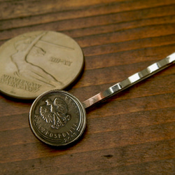 ＃PCB16　Poland Coin Hair Pin 6枚目の画像