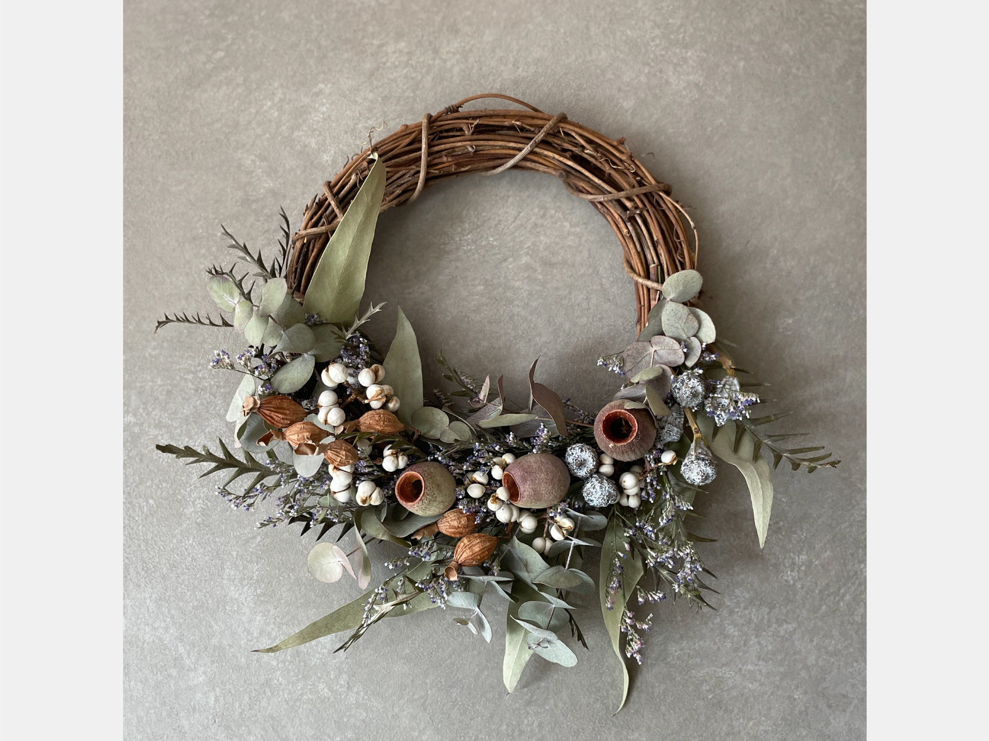 ユーカリリース◇ハーフリース◇ユーカリ ユーカリグリーンハーフリース No.122 | green88