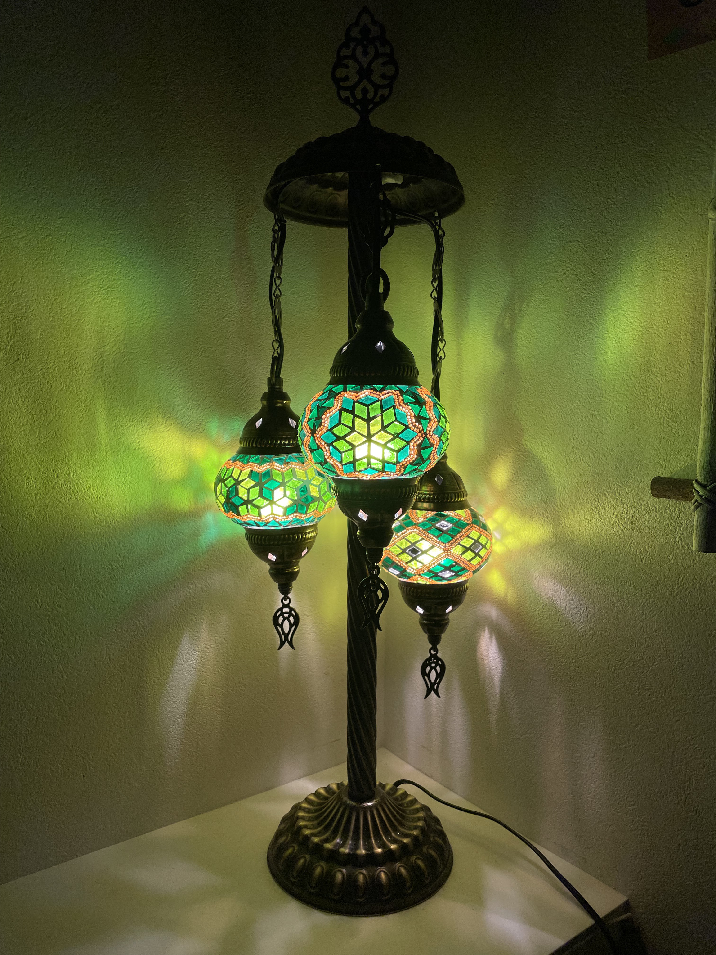 3灯スタンドランプ(S)トール