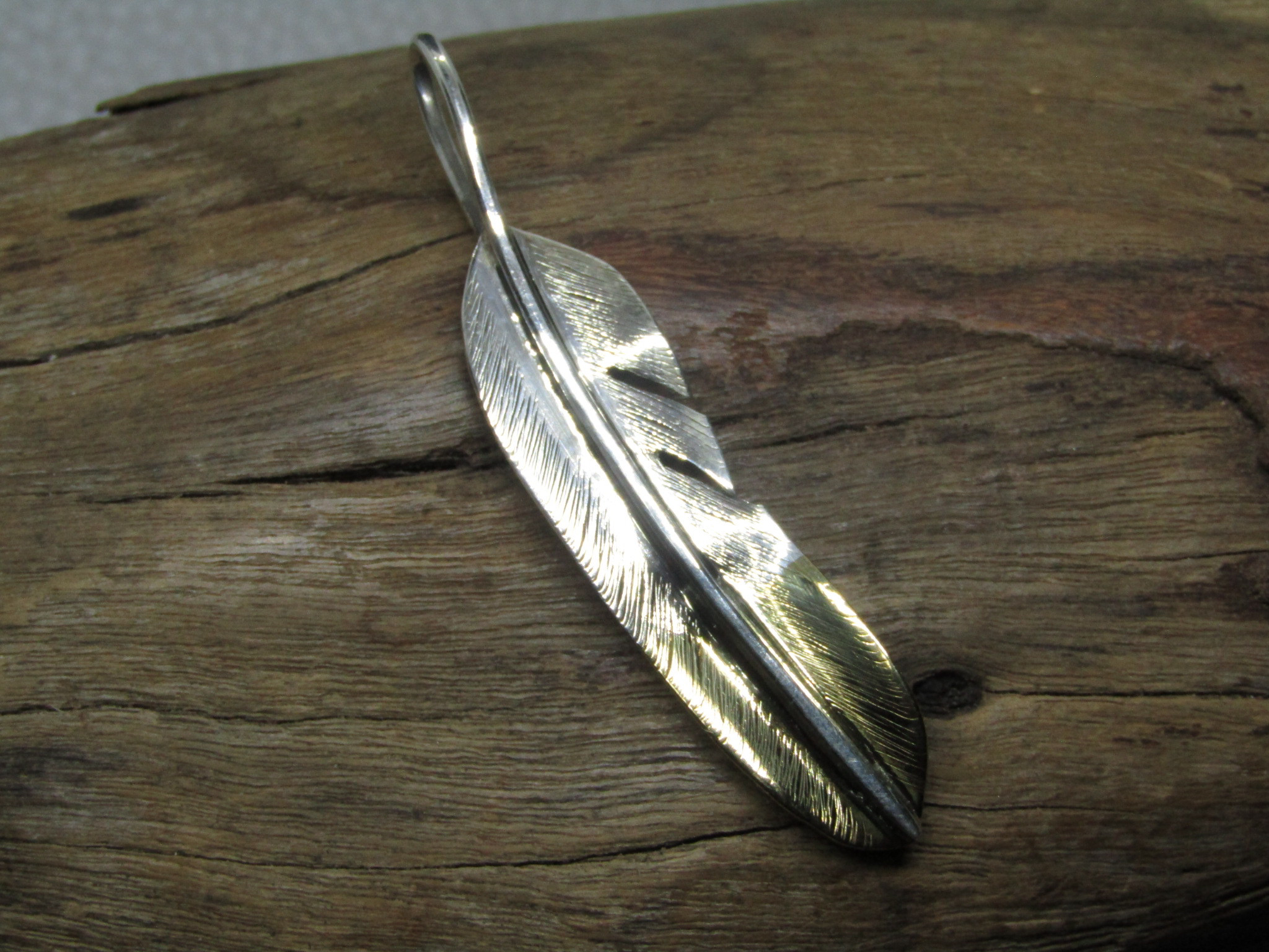 ナチュラルブラックウェブキングマンウォーターウェブビッグフェザー