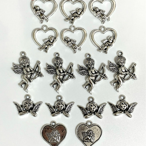 アンティークエンジェルチャーム4種セット チャーム tommo's antique