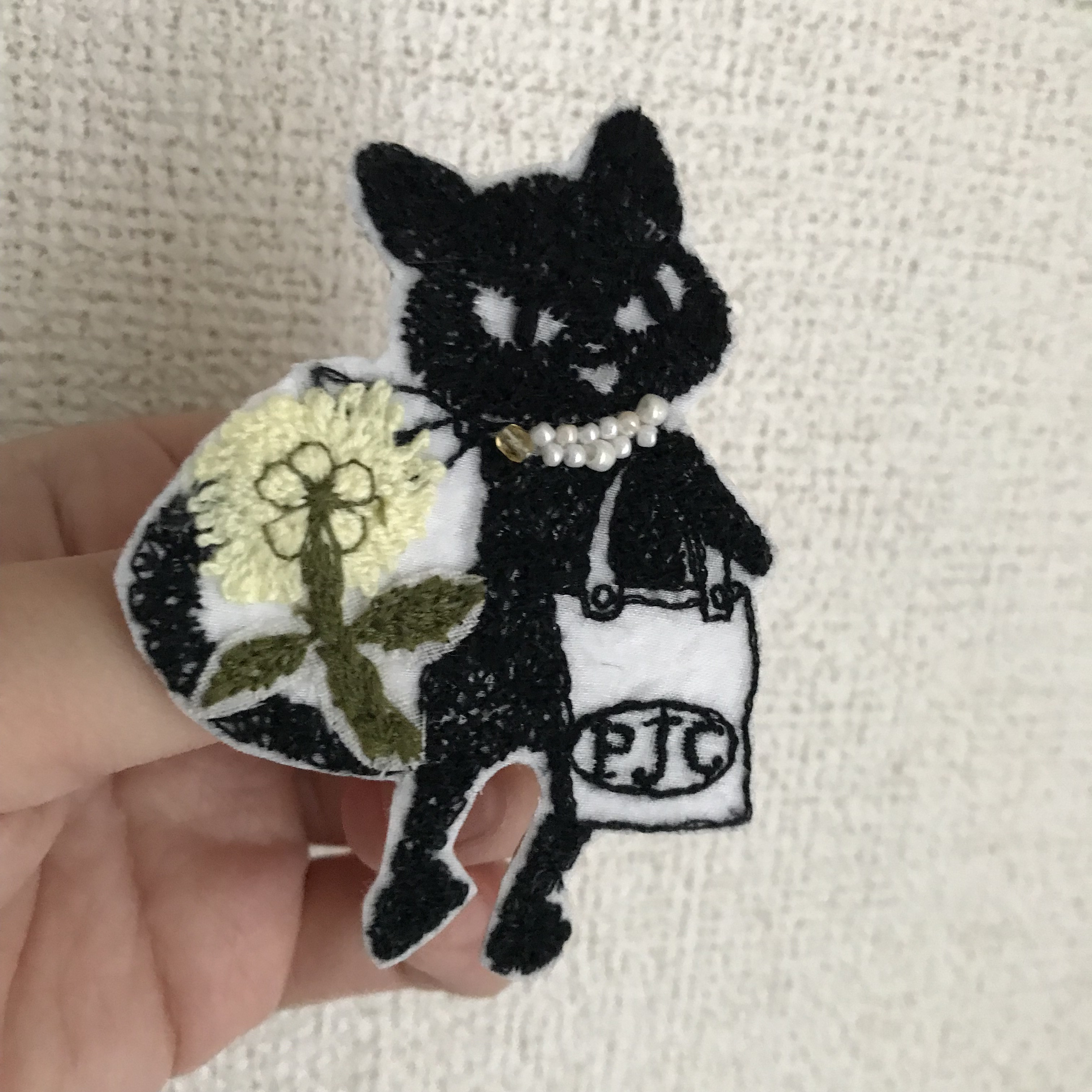 専用 pjc ブローチアクセサリー ハンドメイド 猫 ミナペルホネン 商談