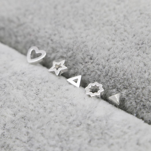 極小ピアス ミニピアス S925 シルバー スタッドピアス 両耳