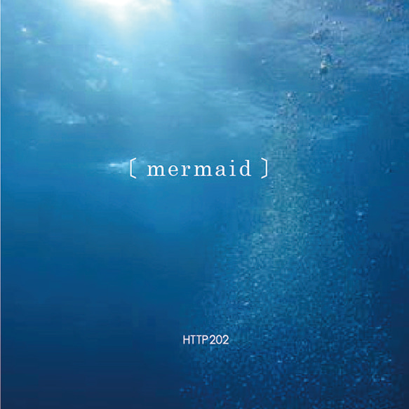 【mermaid】人魚　水滴　フープピアスロング 7枚目の画像