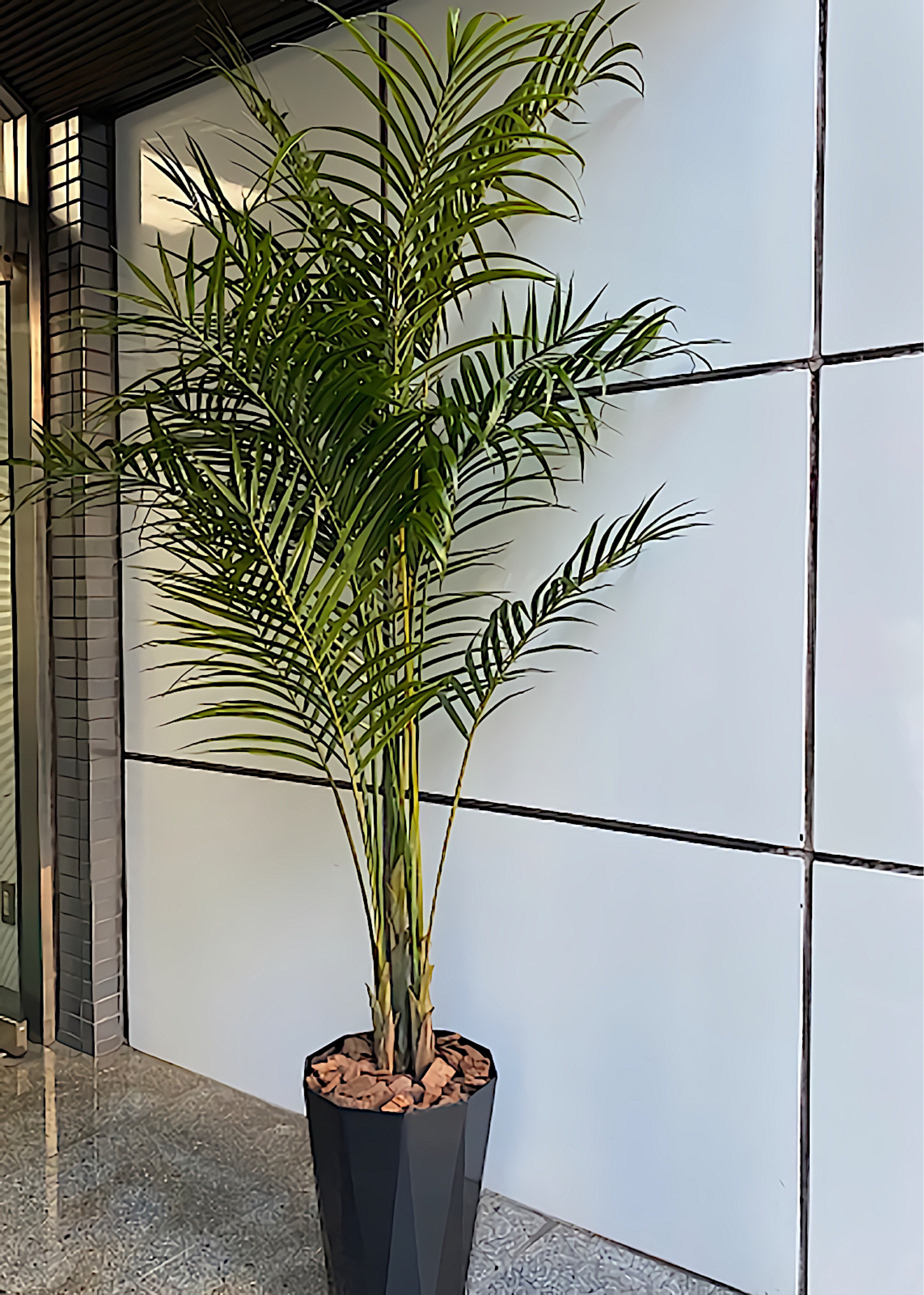 光触媒 人工観葉植物 ウォールグリーン フェイク フラワー 室外用
