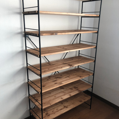 アイアンシューズラック9段(3足×9段27足用)