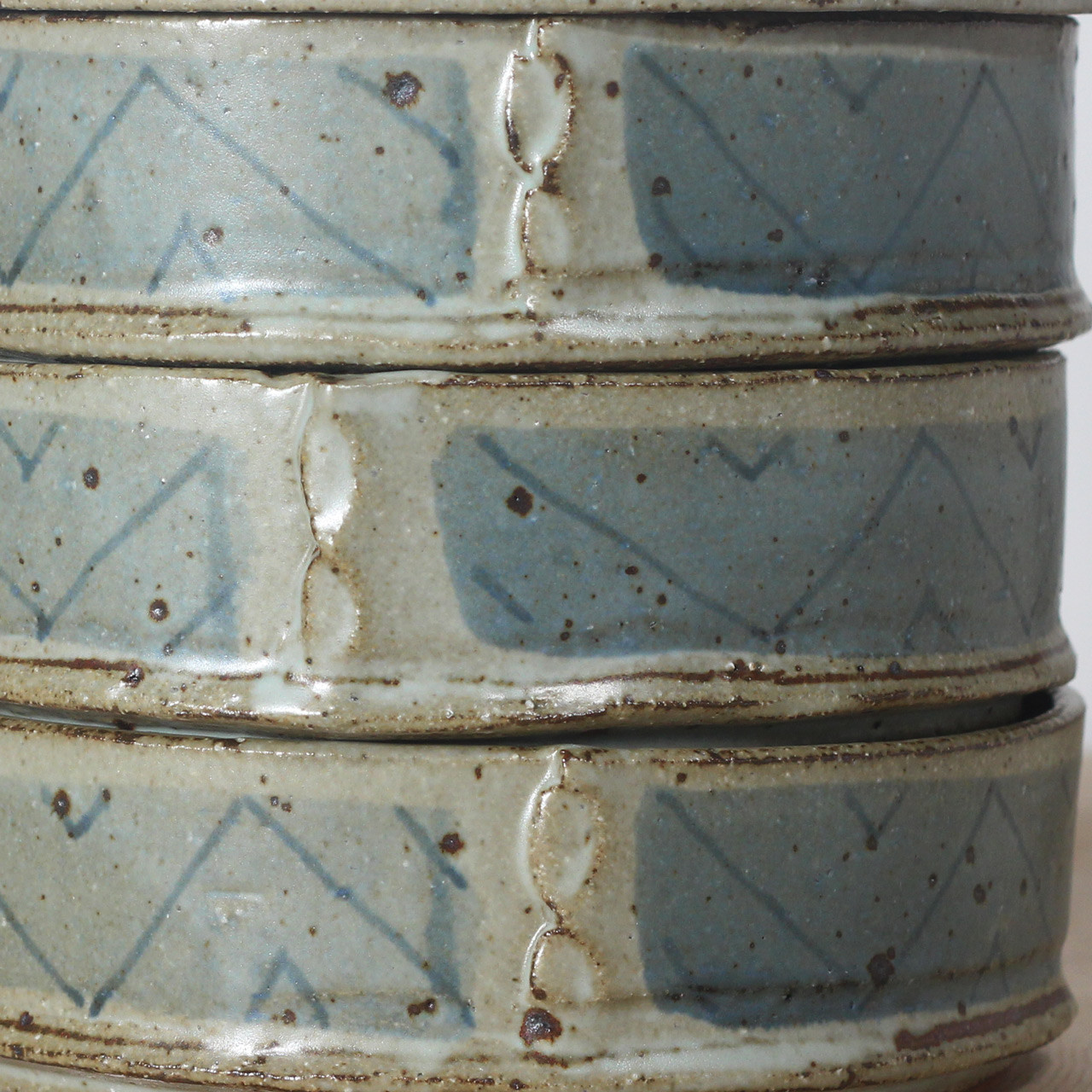 ■染付け三段重■和食器 陶芸 美濃焼 お重 おせち お正月 結婚祝い プレゼント 素敵 陶器 手作り 贈り物 お祝い