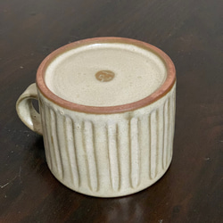 陶器　しのぎマグカップ 9枚目の画像