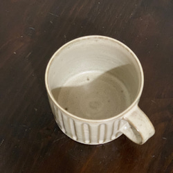 陶器　しのぎマグカップ 7枚目の画像